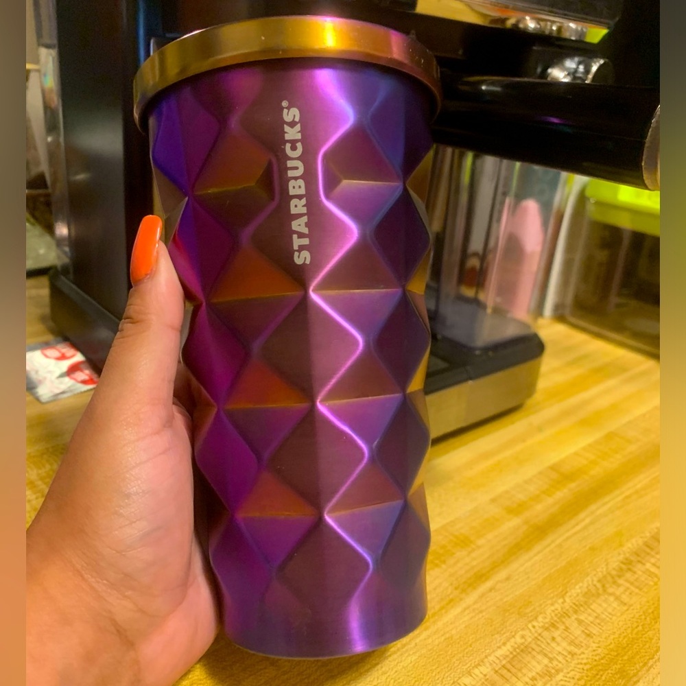 Iridescent Starbucks tumbler